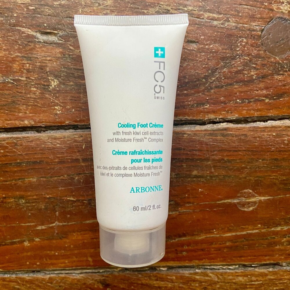 Arbonne FC5 Cooling Foot Creme Cream 2 oz Discontinued Sealed NEW Kiwi Extract